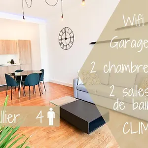 Appartement Le Vallier - Spacieux - Garage/clim, Grenoble